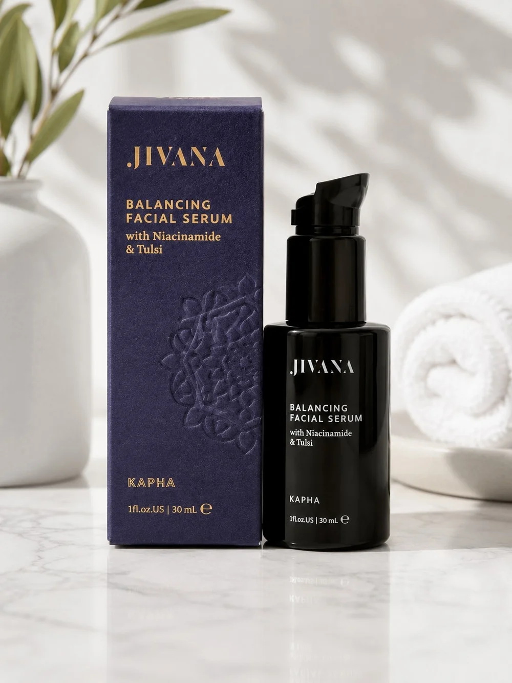 Kapha Balancing Facial Serum - Regulate Oil And Calms Skin